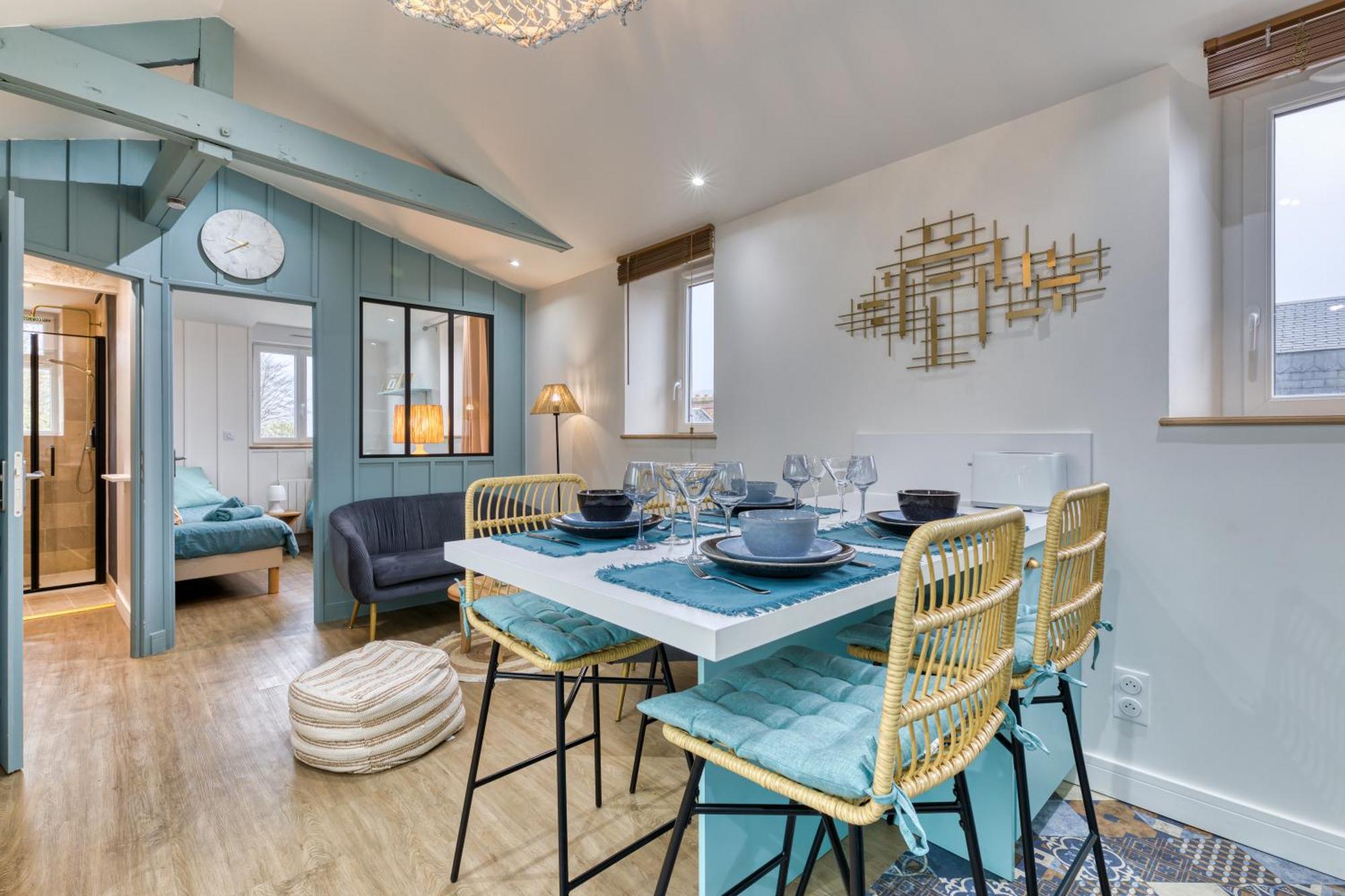 Appartement « Le Casier » Vue Mer フェカン エクステリア 写真