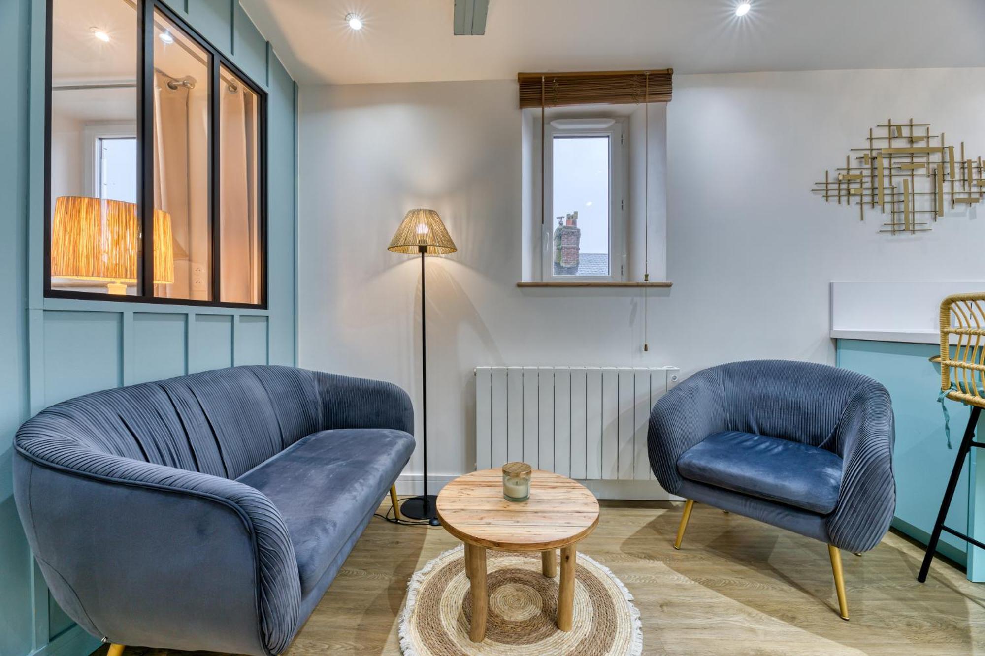 Appartement « Le Casier » Vue Mer フェカン エクステリア 写真